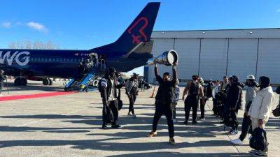 Montreal Alouettes back home and celebrating after thrilling Grey Cup victory