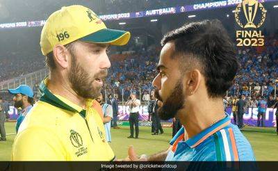 Virat Kohli's Incredible Gesture For Glenn Maxwell Despite India's Defeat In World Cup Final