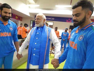 PM Modi Meets Virat Kohli, Rohit Sharma After Cricket World Cup Final Loss. Mumbai Indians Write: "We Win..."