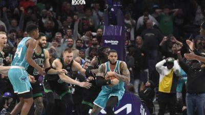 NBA roundup: Hornets work OT to snap Celtics' streak