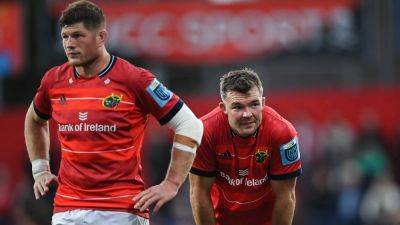Peter O'Mahony and Jack O'Donoghue big doubts for Leinster clash
