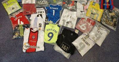 Man who sold fake football shirts for seven years walks free from court