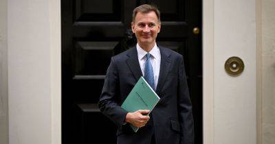Rishi Sunak - Jeremy Hunt - Autumn statement LIVE updates as Jeremy Hunt expected to announce tax and benefit cuts - manchestereveningnews.co.uk