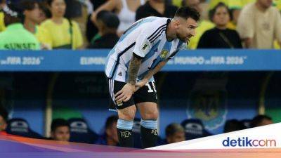 Lionel Messi Tutup Tahun dengan Cedera