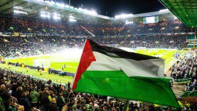 Celtic given UEFA fine for displaying Palestine flags