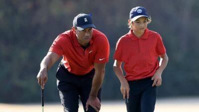 Tiger Woods announces return to PNC Championship with son, Charlie, next month