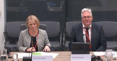 Live updates as new boss of troubled health board faces questions in the Senedd