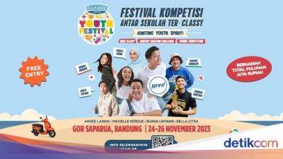 Besok! SMA Se-Bandung Adu Bakat Olahraga di Classy Yamaha Youth Festival - sport.detik.com