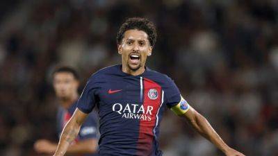 PSG's Marquinhos ruled out of Monaco and Newcastle games