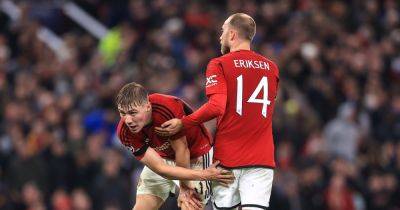 Manchester United give injury update on Christian Eriksen and Rasmus Hojlund