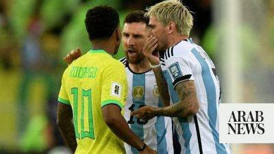 Brazil forward Rodrygo denounces racist abuse on social media after match against Argentina