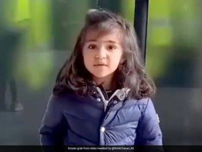 After World Cup Final Loss, Rohit Sharma's Daughter's 'He'll Laugh Again' Old Video Resurfaces