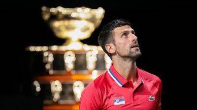Novak Djokovic tells spectators to 'shut up' for interrupting interview following Serbia's Davis Cup win over Great Britain