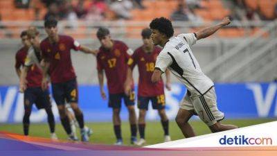 Raul Jimenez - Roja La-Furia - Hasil Piala Dunia U-17: Jerman ke Semifinal Singkirkan Spanyol - sport.detik.com