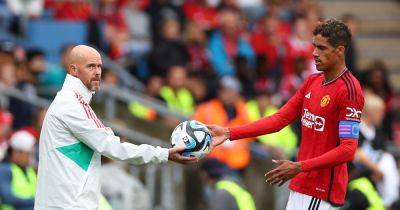 Manchester United confirm mixed injury news as Erik ten Hag addresses Raphael Varane speculation