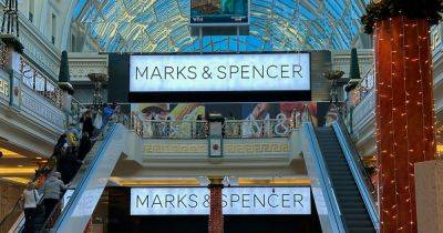 Marks & Spencer Trafford megastore prepares to open - with giveaways to first 200 through the doors