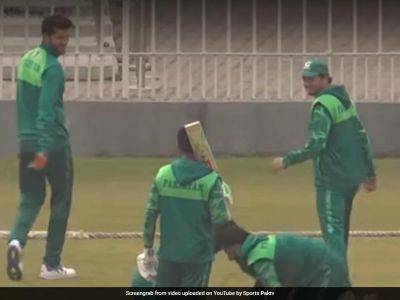 Watch: Wrestling In Pakistan Cricket Camp As Hasan Ali Takes Down Team Masseur