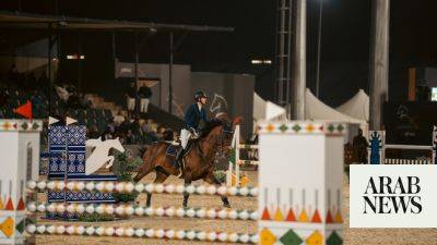Saudi showjumping championships prepares international equestrians for World Cup finals