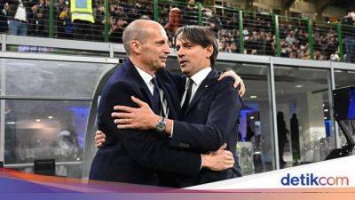 Juventus Vs Inter: Inzaghi Unggul Head to Head dari Allegri