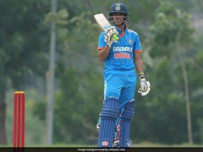 Asia Cup - Uday Saharan To Lead India In Under-19 Asia Cup - sports.ndtv.com - Uae - India - Afghanistan - Pakistan - Nepal