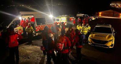 Emergency services and mountain rescue scrambled to search for missing teen