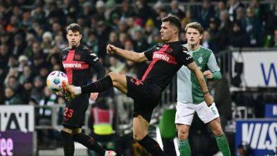 Leverkusen cruise past Werder Bremen to lead Bundesliga title race