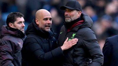 Jurgen Klopp pleased to pass City test but Pep Guiardiola 'a little less happy'