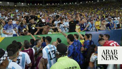 FIFA investigating crowd disruption in Brazil-Argentina clash