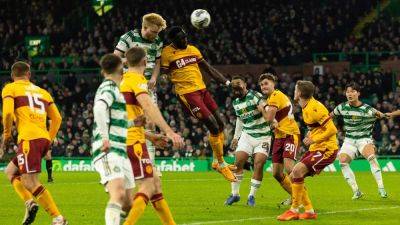 Celtic and Motherwell draw after late drama at Parkhead
