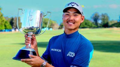 Min Woo Lee overcomes nervy start to win Australian PGA Championship