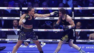 Katie Taylor - Chantelle Cameron - Taylor open to trilogy fight with Cameron after becoming two-weight undisputed champion - channelnewsasia.com - Usa - Ireland - parish Cameron