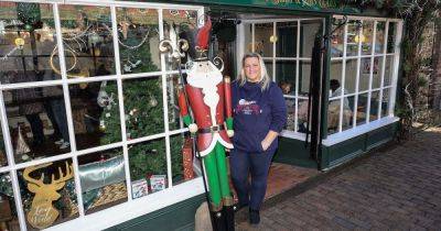 'I run a Christmas cafe all year round - I never get tired of mince pies or listening to Jingle Bells'