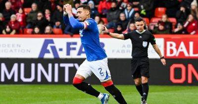 Jack Butland - James Tavernier - John Lundstram - Tom Lawrence - Connor Goldson - Leon Balogun - Nick Walsh - Philippe Clement - Barry Robson - Bojan Miovski - James Tavernier penalty rescues Rangers as Aberdeen denied victory at the death after VAR steps in – 3 talking points - dailyrecord.co.uk - Macedonia - Slovenia