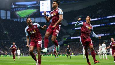 Aston Villa fight back to topple Tottenham and climb into top four