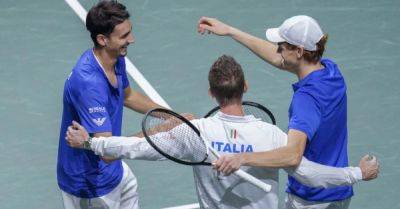 Italy beat Australia to win first Davis Cup title since 1976