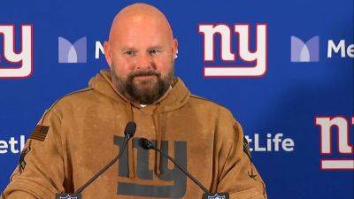 Brian Daboll - In wake of report, Giants coach Brian Daboll expresses 'respect' for DC Wink Martindale - ESPN - espn.com - New York - state New Jersey - county Rutherford