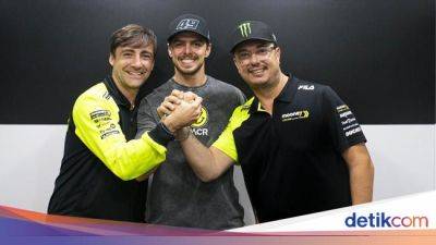 Valentino Rossi - Marc Marquez - Fabio Di-Giannantonio - Luca Marini - Diggia Resmi Berlabuh di VR46 Racing Team - sport.detik.com - Qatar