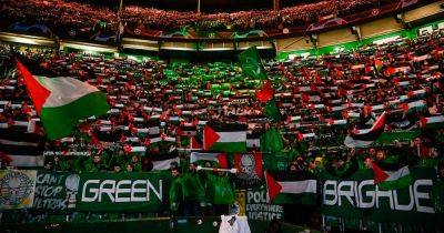 Celtic urged to scrap Green Brigade ban by Palestine group as UEFA accused of 'putting limitations on free speech'
