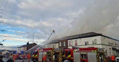 LIVE: Huge fire breaks out at restaurant with roads closed off - updates