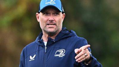 From Webb Ellis to slab of Guinness - Jacques Nienaber enjoys first day at Leinster