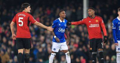 Anthony Martial - Marcus Rashford - Dermot Gallagher - Alejandro Garnacho - John Brooks - Why Everton's Ashley Young wasn't sent off after conceding penalty vs Manchester United - manchestereveningnews.co.uk