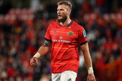 Munster to part ways with RG Snyman at the end of the season