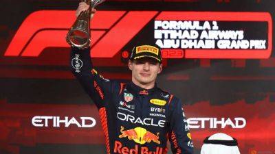 Verstappen toasts Tost after 19th win completes dominant season
