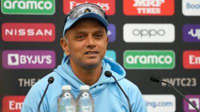 Rahul Dravid Signs New Contract, To Continue As Team India Head Coach