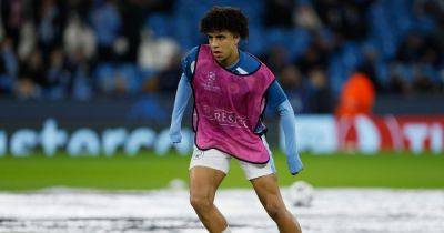 Rico Lewis teased by Man City teammates after England call