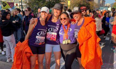 Friends run for a cure for lupus, completing NYC Marathon in honor of longtime pal and lupus sufferer