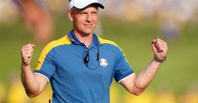 Luke Donald reappointed European Ryder Cup captain for 2025