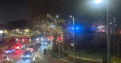 Major road closed in both directions after 'serious' crash involving pedestrian - latest updates