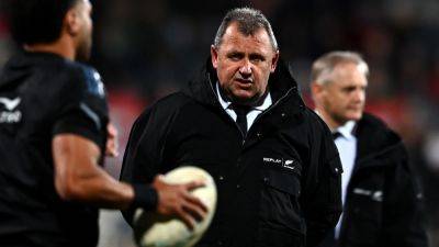 Scott Robertson - Joe Schmidt - Ian Foster - Foster bemoans lack of support from New Zealand Rugby - rte.ie - South Africa - Ireland - New Zealand - county Robertson