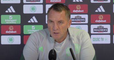 Brendan Rodgers Celtic presser in full as fixture frenzy earns 'intensity' demand straight from training ground
